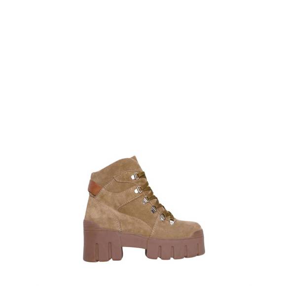NEW ISABEL MARANT women mealie chunky boots in taupe - Picture 1 of 5